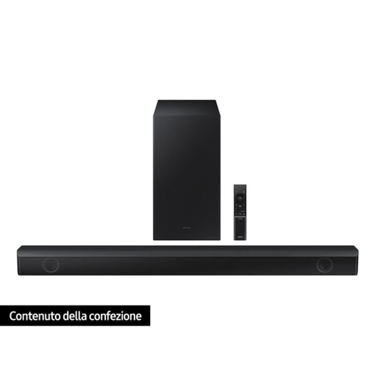 Samsung Soundbar HW-B550/ZF con subwoofer 2.1 canali 410W 2022, audio 3D, suono ottimizzato, bassi profondi, gaming mode_SAMSUNG_23_big-image