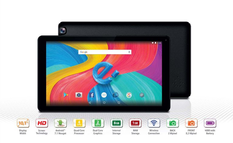 ESTAR Tablet Estar 1298 10.1" Hd Wifi Bk Qc / And7.1/1gb / 8gb / Hd / Wifi Plastic_ESTAR_0_big-image