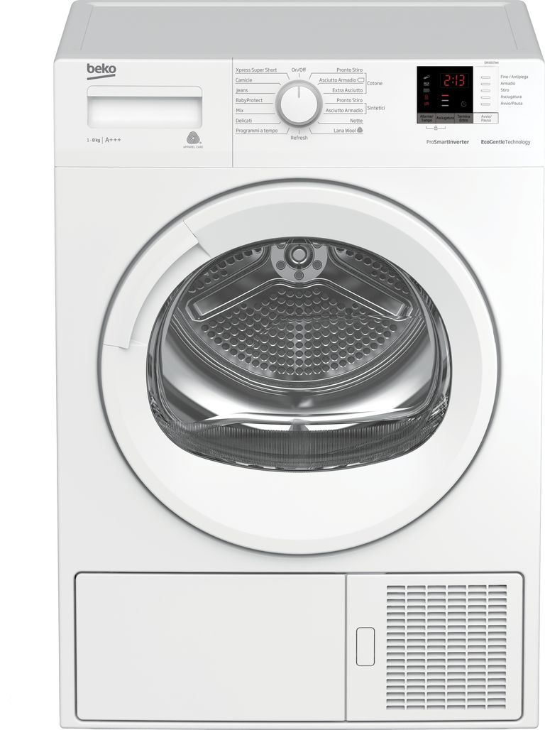 Beko DRX837WI asciugatrice Libera installazione Caricamento frontale 8 kg A+++ Bianco_BEKO_0_big-image