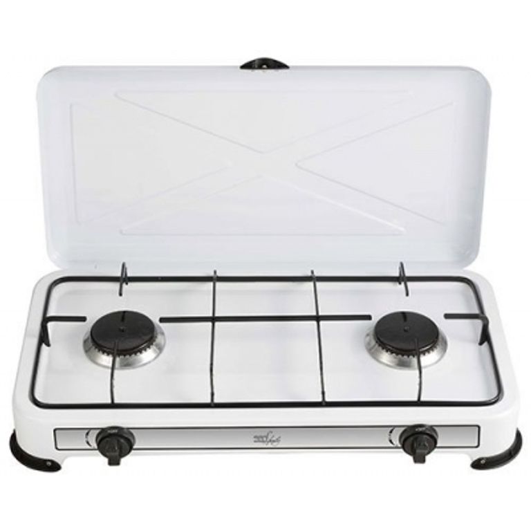 Melchioni Minerva 2 Nero, Bianco Superficie piana Gas 2 Fornello(i)_MELCHIONI_0_big-image