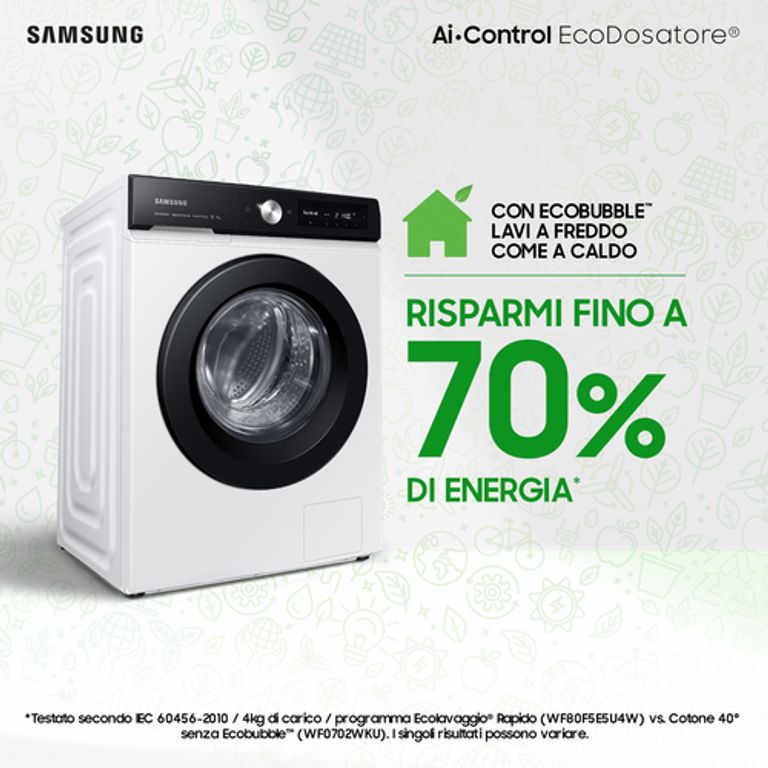 Samsung WW11BB534DAE lavatrice Caricamento frontale 11 kg 1400 Giri/min A Nero, Bianco_SAMSUNG_5_big-image