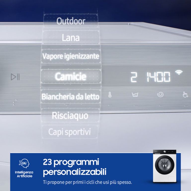 Samsung WW11BB534DAE lavatrice Caricamento frontale 11 kg 1400 Giri/min A Nero, Bianco_SAMSUNG_7_big-image