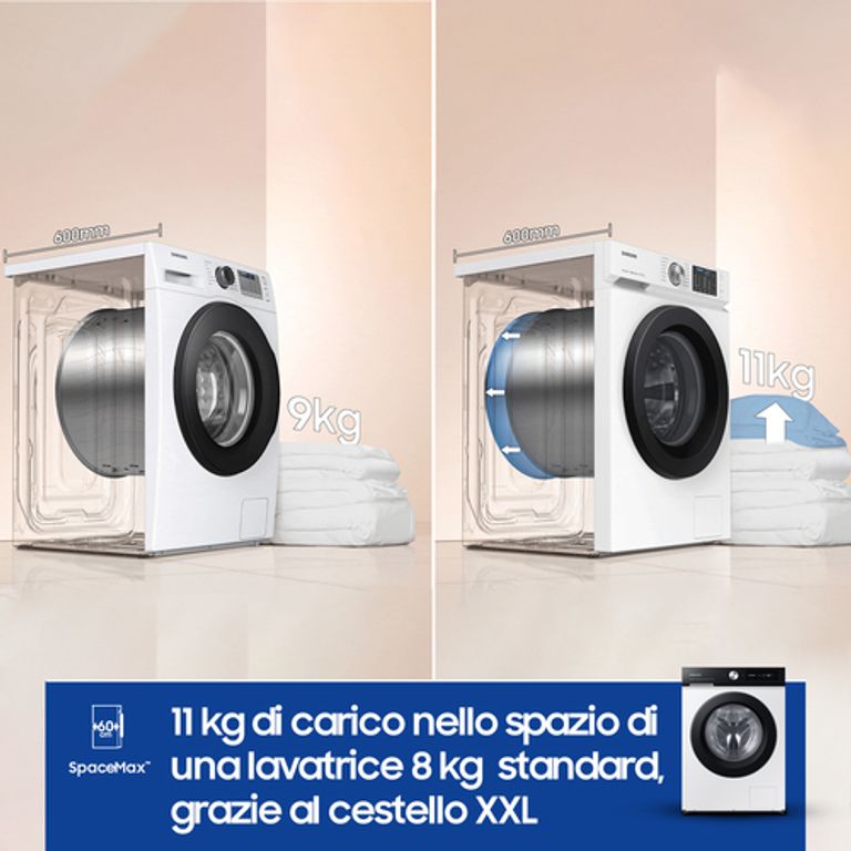 Samsung WW11BB534DAE lavatrice Caricamento frontale 11 kg 1400 Giri/min A Nero, Bianco_SAMSUNG_8_big-image