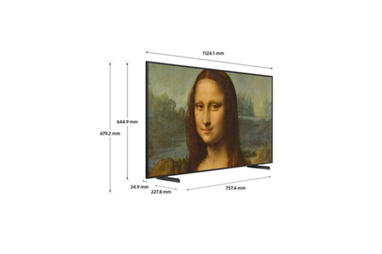 Samsung The Frame TV 4K 50” 50LS03B Smart TV Wi-Fi Black 2022, Processore 4K, Cornice personalizzabile, Display anti-riflesso, Suono dinamico_SAMSUNG_2_big-image
