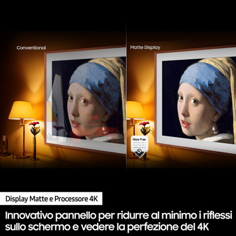 Samsung The Frame TV 4K 50” 50LS03B Smart TV Wi-Fi Black 2022, Processore 4K, Cornice personalizzabile, Display anti-riflesso, Suono dinamico_SAMSUNG_22_big-image