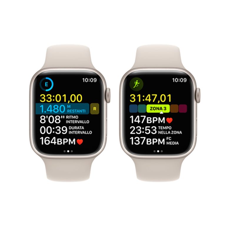 Apple Watch Series 8 GPS 45mm Cassa in Alluminio color Galassia con Cinturino Sport Band Galassia - Regular_APPLE_6_big-image