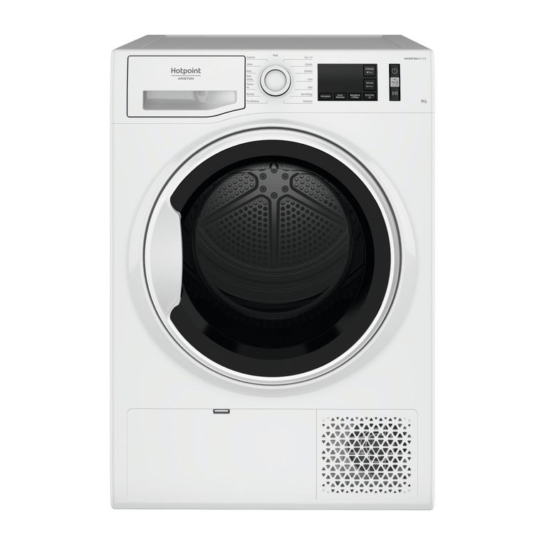 Hotpoint EU NTDG83 WK IT asciugatrice Libera installazione Caricamento frontale 8 kg A+++ Bianco_HOTPOINT_0_big-image