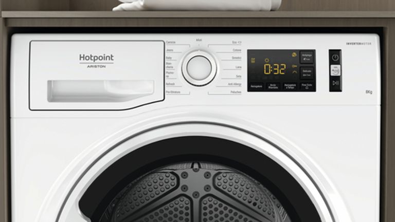 Hotpoint EU NTDG83 WK IT asciugatrice Libera installazione Caricamento frontale 8 kg A+++ Bianco_HOTPOINT_11_big-image