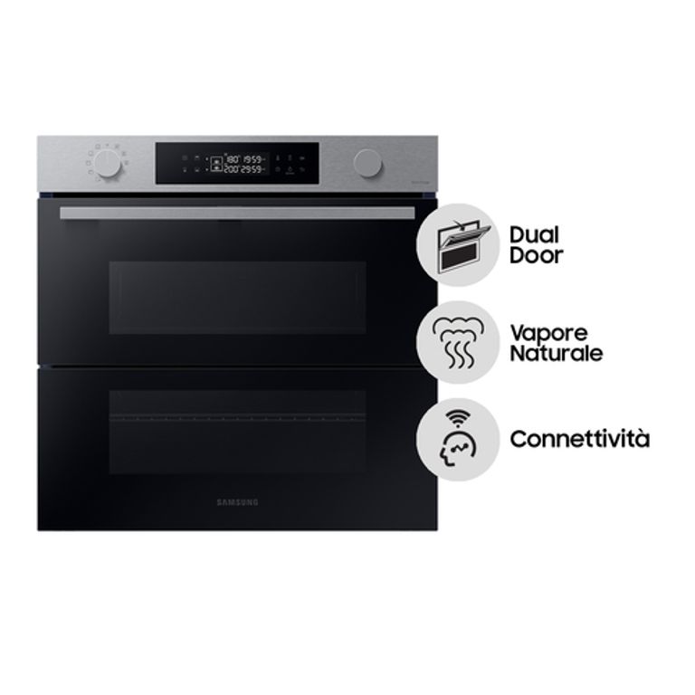 Samsung Forno Dual Cook Flex™ Serie 4 76L NV7B45403BS_SAMSUNG_23_big-image