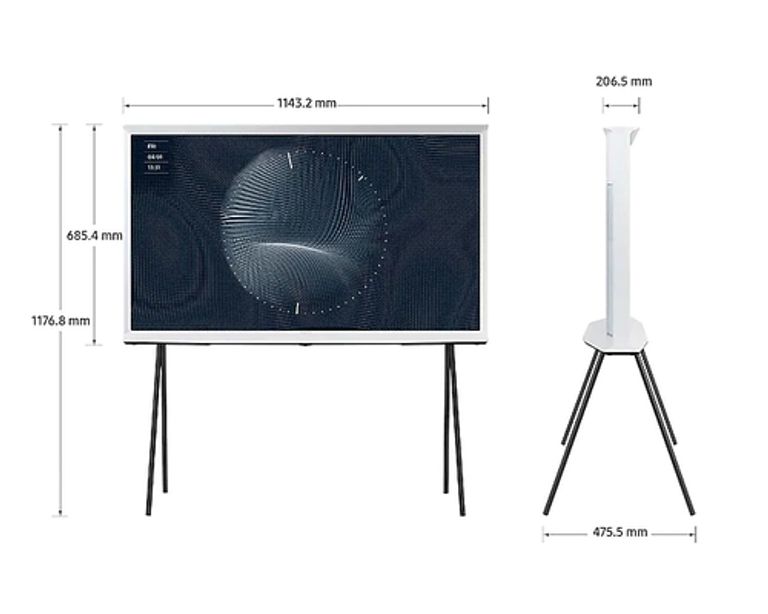 Samsung The Serif QE50LS01BAU 127 cm (50") 4K Ultra HD Smart TV Wi-Fi Bianco_SAMSUNG_7_big-image