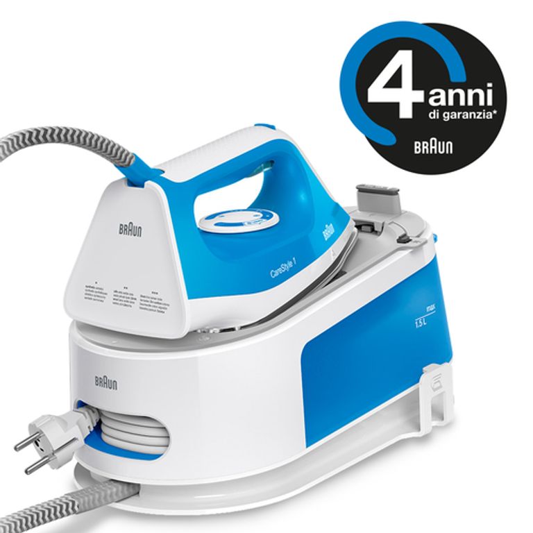 Braun CareStyle 1 IS 1012 BL 2400 W 1,5 L Ceramica Blu, Bianco_BRAUN_2_big-image