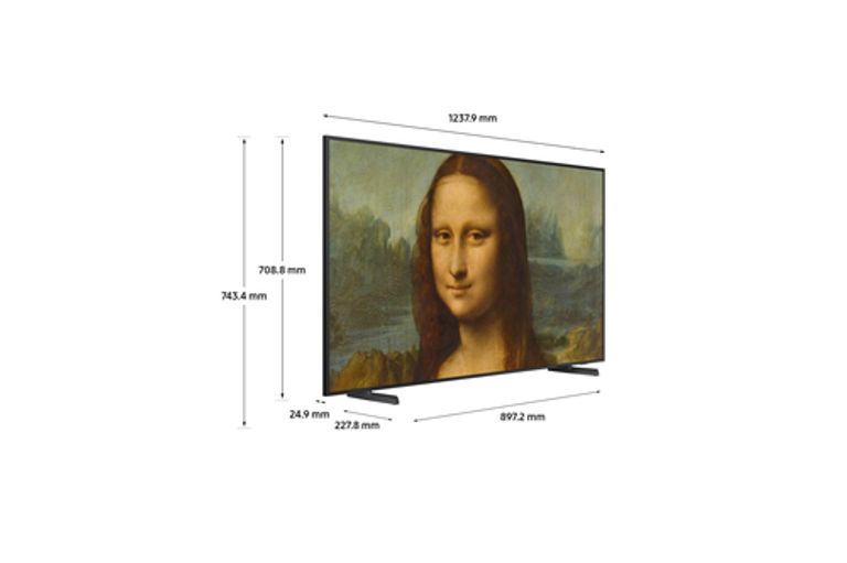 Samsung The Frame TV 4K 55” 55LS03B Smart TV Wi-Fi Black 2022, Processore 4K, Cornice personalizzabile, Display anti-riflesso, Suono dinamico_SAMSUNG_3_big-image
