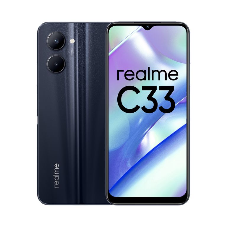 realme C33 16,5 cm (6.5") Doppia SIM Android 12 4G Micro-USB 4 GB 64 GB 5000 mAh Nero_REALME_0_big-image