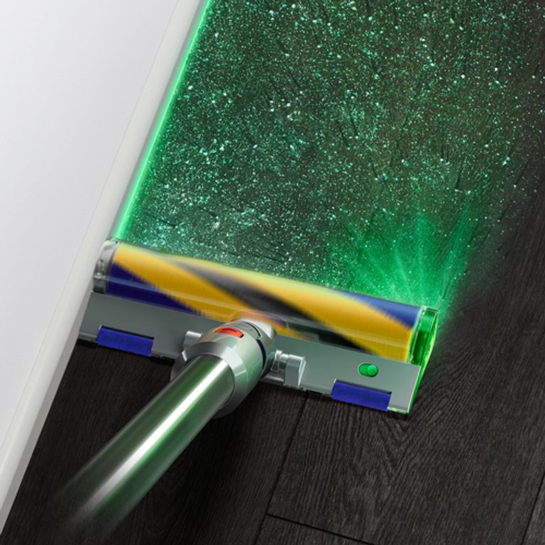 Dyson V15 Detect Absolute Nichel, Acciaio inossidabile, Giallo Senza sacchetto_DYSON_2_big-image