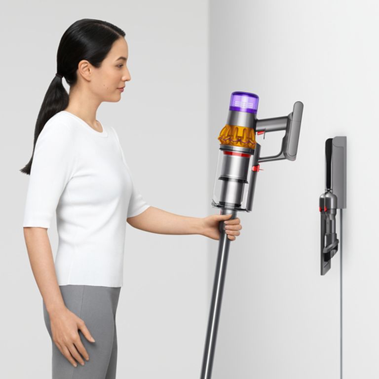 Dyson V15 Detect Absolute Nichel, Acciaio inossidabile, Giallo Senza sacchetto_DYSON_9_big-image