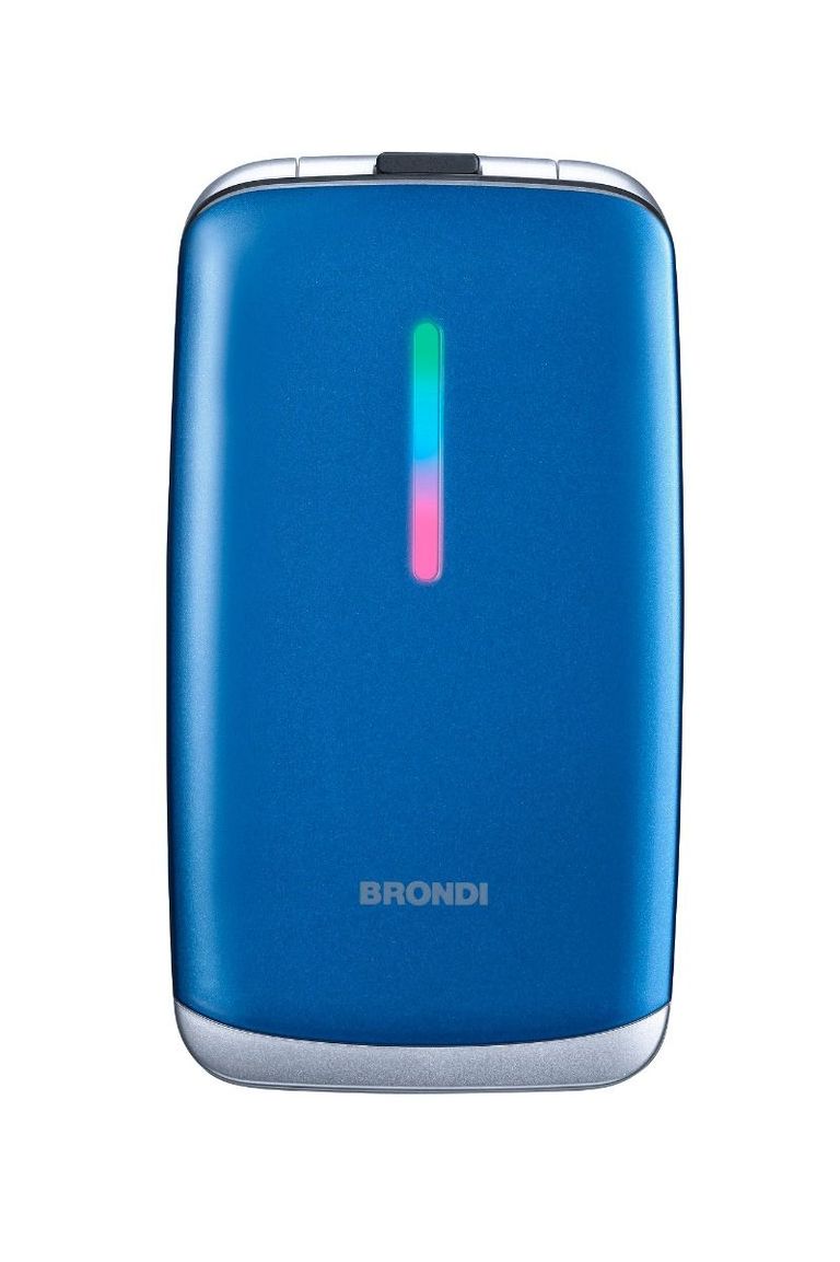 Brondi Contender 7,62 cm (3") Blu, Metallico Telefono per anziani_BRONDI_0_big-image