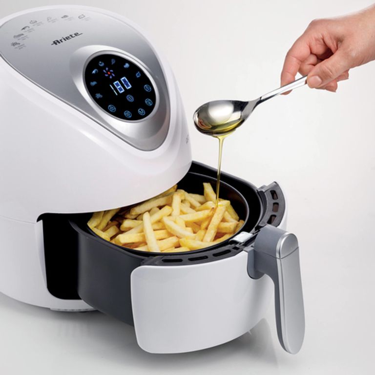 Ariete 4616 Airy Fryer Digital, Friggitrice ad Aria Digitale, Capacità 2,6 L, 1300 W, Time ‘60 minuti, 7 programmi, Bianco_ARIETE_2_big-image