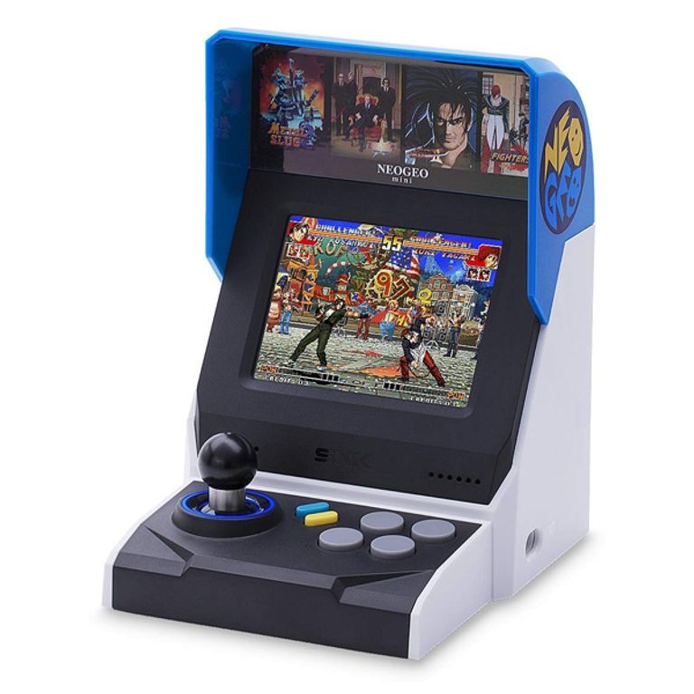 SNK Corporation NEOGEO Mini console da gioco portatile 8,89 cm (3.5") Nero, Blu, Argento_SNK CORPORATION_0_big-image
