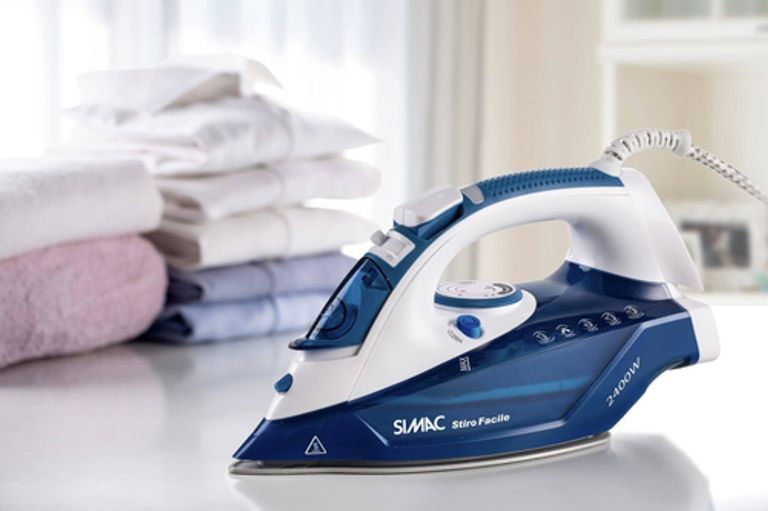 Simac 6194 ferro da stiro Ferro a vapore Ceramica 2400 W Blu, Bianco_SIMAC_6_big-image