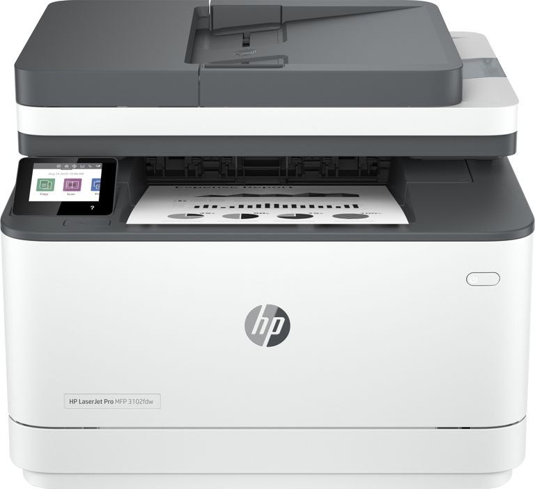 HP LaserJet Pro Stampante multifunzione 3102fdw, Bianco e nero, Stampante per Piccole e medie imprese, Stampa, copia, scansione, fax, Wireless; Stampa da smartphone o tablet; Stampa fronte/retro; Scansione fronte/retro; Fax_HP_0_big-image