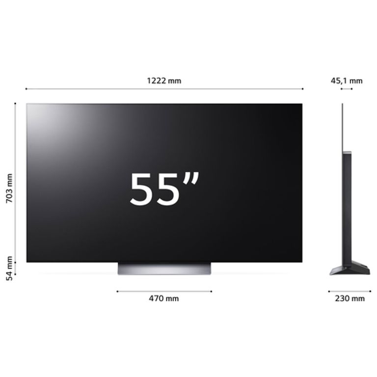 LG OLED evo 55'' Serie C3 OLED55C34LA, TV 4K, 4 HDMI, SMART TV 2023_LG_13_big-image