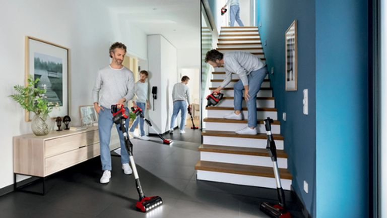Bosch BCS711PET scopa elettrica Batteria Secco Senza sacchetto 0,3 L Nero, Rosso 3 Ah_BOSCH_7_big-image