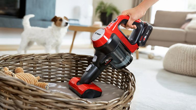 Bosch BCS711PET scopa elettrica Batteria Secco Senza sacchetto 0,3 L Nero, Rosso 3 Ah_BOSCH_11_big-image