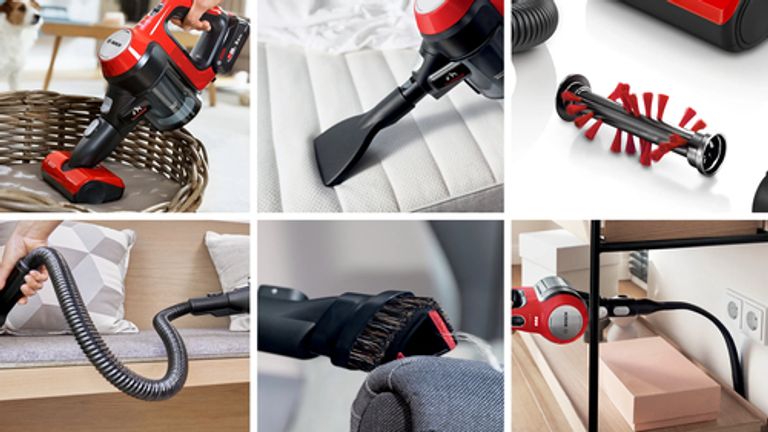 Bosch BCS711PET scopa elettrica Batteria Secco Senza sacchetto 0,3 L Nero, Rosso 3 Ah_BOSCH_12_big-image