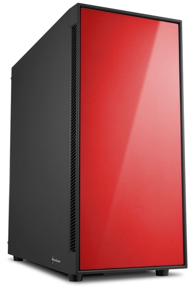 Sharkoon AM5 Silent Red Middle Tower No Power MinITX/mATX/ATX Nero/Rosso_SHARKOON_0_big-image