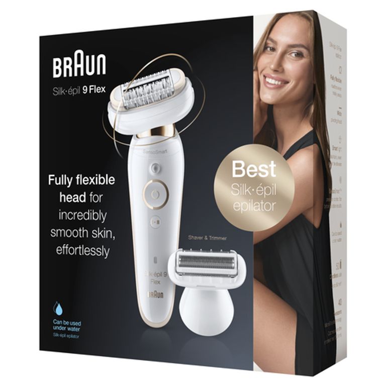 Silk-épil 9 Flex 9-002 - Epilatore Elettrico Donna Bianco/Oro Con Testina Flessibile Per Un’Epilazione Più Semplice_BRAUN_7_big-image