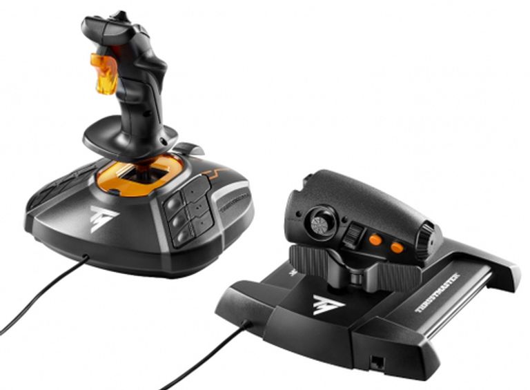 Thrustmaster T-16000M FCS Hotas Nero, Arancione USB Joystick Analogico/Digitale MAC, PC_THRUSTMASTER_2_big-image