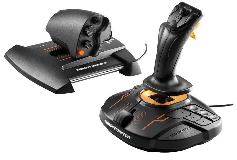 Thrustmaster T-16000M FCS Hotas Nero, Arancione USB Joystick Analogico/Digitale MAC, PC_THRUSTMASTER_0_big-image