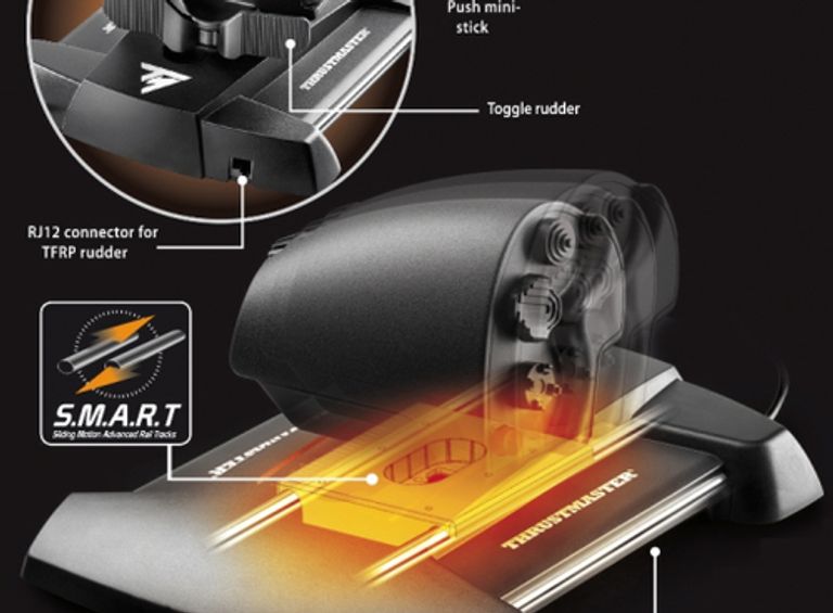 Thrustmaster T-16000M FCS Hotas Nero, Arancione USB Joystick Analogico/Digitale MAC, PC_THRUSTMASTER_6_big-image