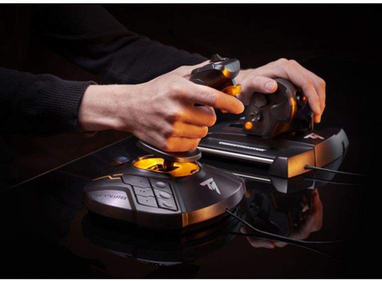 Thrustmaster T-16000M FCS Hotas Nero, Arancione USB Joystick Analogico/Digitale MAC, PC_THRUSTMASTER_4_big-image