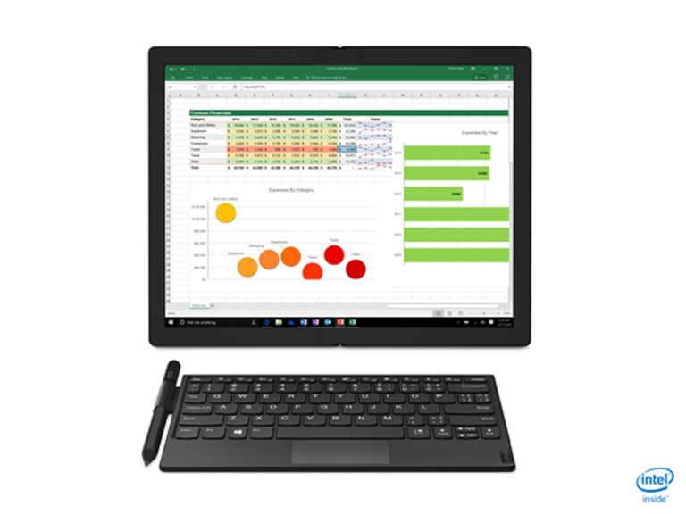 Lenovo ThinkPad X1 Fold LP Ibrido (2 in 1) 33,8 cm (13.3") 2048 x 1536 Pixel Touch screen Intel Core with Intel Hybrid Technology 8 GB 1000 GB SSD Windows 10 Pro Nero -SPEDIZIONE IMMEDIATA-_LENOVO_9_big-image