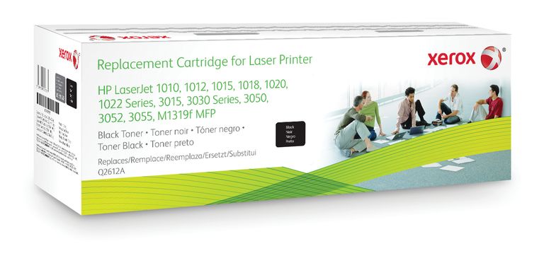 Xerox Cartuccia toner nero. Equivalente a HP Q2612A. Compatibile con HP LaserJet 1010/1012/1015/1018, 1020/1022, 3015/3020/3030/305x, M1005 MFP, M1319 MFP_JBL_0_big-image