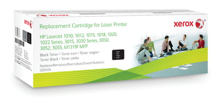 Xerox Cartuccia toner nero. Equivalente a HP Q2612A. Compatibile con HP LaserJet 1010/1012/1015/1018, 1020/1022, 3015/3020/3030/305x, M1005 MFP, M1319 MFP_JBL_1_big-image