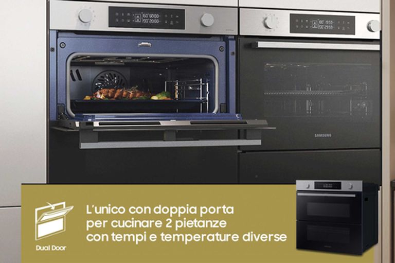 Samsung Forno Dual Cook Flex™ Serie 4 76L NV7B45403BS_SAMSUNG_7_big-image