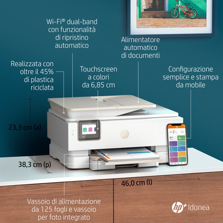 HP ENVY Stampante multifunzione HP Inspire 7924e, Casa, Stampa, copia, scansione, Wireless; HP+; Idonea per HP Instant ink; Alimentatore automatico di documenti_HP_19_big-image