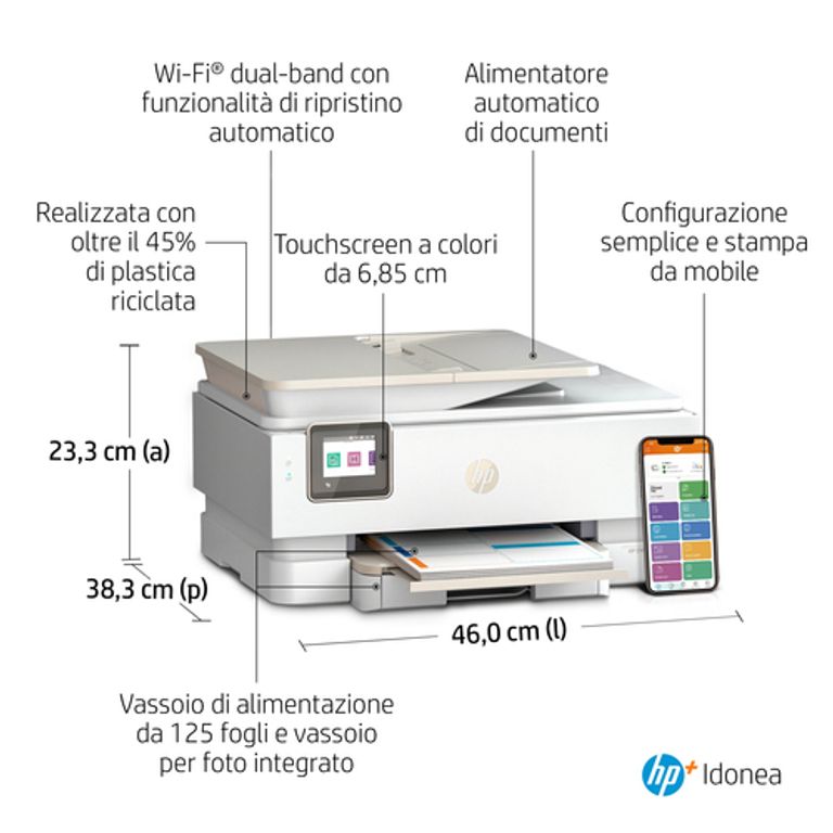 HP ENVY Stampante multifunzione HP Inspire 7924e, Casa, Stampa, copia, scansione, Wireless; HP+; Idonea per HP Instant ink; Alimentatore automatico di documenti_HP_21_big-image