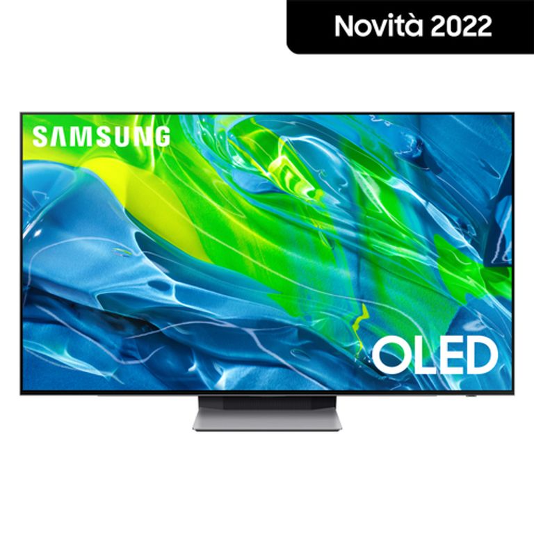 Samsung Series 9 TV OLED 4K 65” QE65S95B Smart TV Wi-Fi Eclipse Silver 2022, Processore Neural Quantum 4K, Ultra sottile, Gaming mode, Suono 3D_SAMSUNG_1_big-image