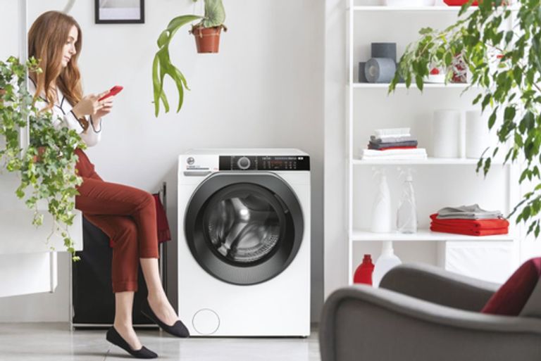 Hoover H-WASH 500 HWE 413AMBS/1-S lavatrice Caricamento frontale 13 kg 1400 Giri/min A Bianco_HOOVER_5_big-image