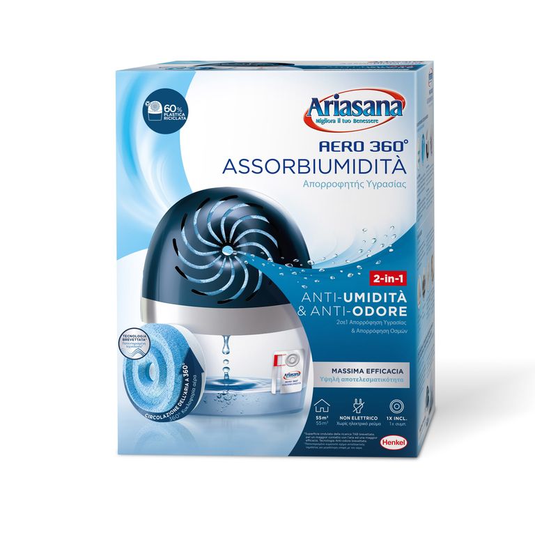Ariasana Kit Aero 360 Standard Assorbitore (unità) Assorbiumidità e odori_ARIASANA_0_big-image