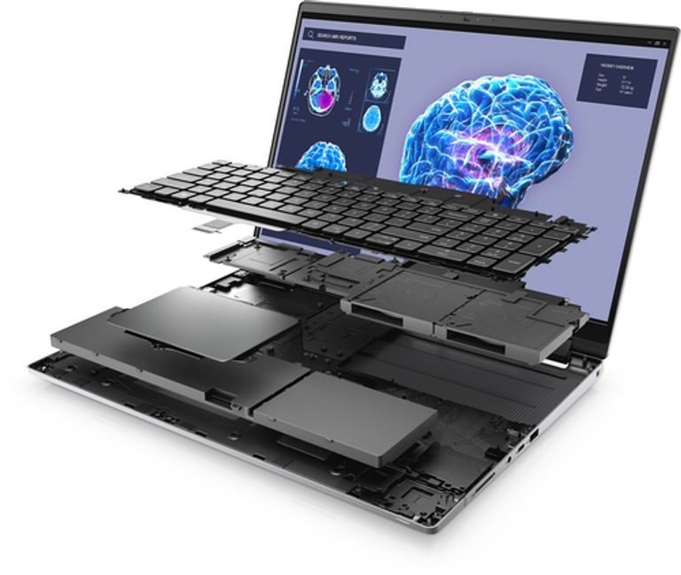 DELL Precision 7680 Workstation mobile 40,6 cm (16") Full HD+ Intel® Core™ i7 i7-13850HX 32 GB DDR5-SDRAM 1 TB SSD NVIDIA RTX 2000 Ada Wi-Fi 6E (802.11ax) Windows 11 Pro Grigio_DELL_4_big-image