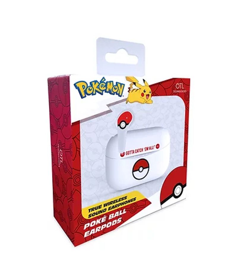 OTL Technologies Pokémon Poké ball Cuffie Wireless In-ear Musica e Chiamate Bluetooth Bianco_OTL TECHNOLOGIES_9_big-image