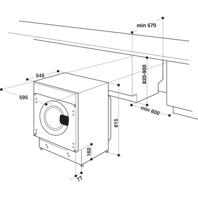 INDESIT Lavatrice Da Incasso BIWMIL71252EU 7 Kg Classe E Centrifuga 1200 giri_INDESIT_28_big-image