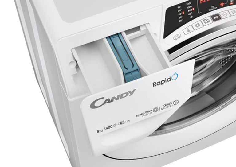 Candy RapidÓ ECO, Lavatrice Standard 8kg, Classe A-15%, 1400 giri, Bianco, RO 486DWMC7/1-S_CANDY_9_big-image