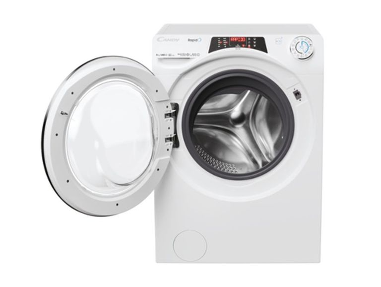 Candy RapidÓ ECO, Lavatrice Standard 8kg, Classe A-15%, 1400 giri, Bianco, RO 486DWMC7/1-S_CANDY_5_big-image