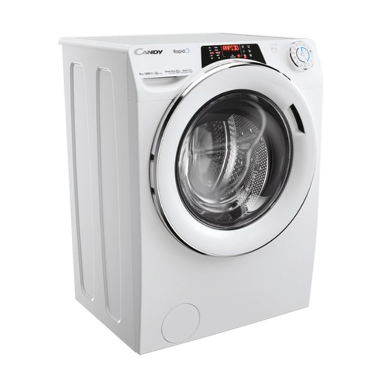 Candy RapidÓ ECO, Lavatrice Standard 8kg, Classe A-15%, 1400 giri, Bianco, RO 486DWMC7/1-S_CANDY_8_big-image