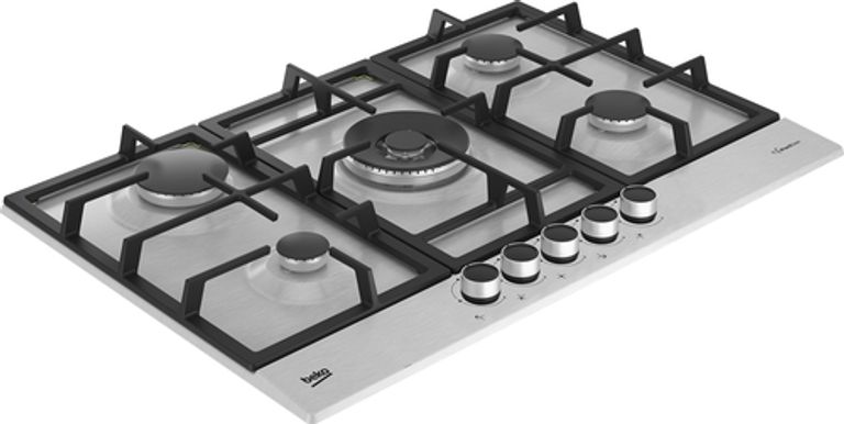 Beko HIAW75225SXE Acciaio inossidabile Da incasso 75 cm Gas 5 Fornello(i)_BEKO_1_big-image